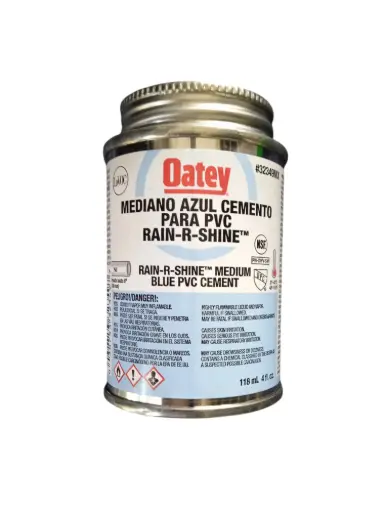 [aga03-1] Cemento PVC RAIN-R-SHINE 1/8 L OATEY AZUL