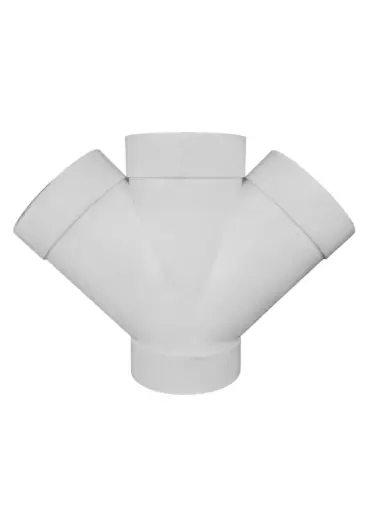 [ys200] YEE DOBLE PVC SANITARIO DE 110MM