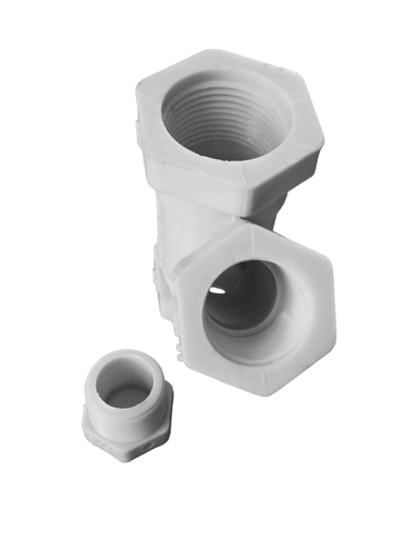 [ybt1] YEE PARA BOMBA DE 1" C/TAPON