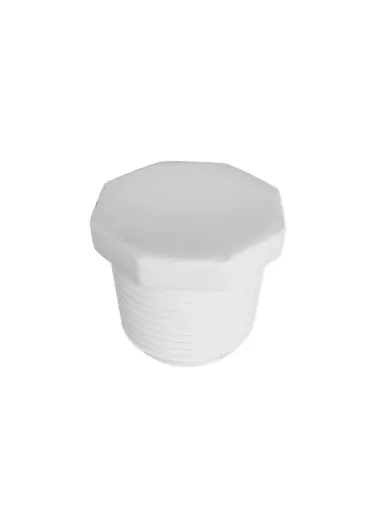 [th40112] Tapa Macho PVC C40 1 1/2" Rosc
