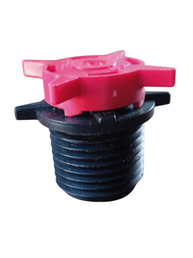 [mist128] MISTER 1/2" MPT BOQ #8 ROJO