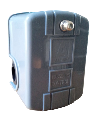 [intpres1420n] INTERRUPTOR DE PRESION 1/4" HEMBRA NEGRO 20 PSI