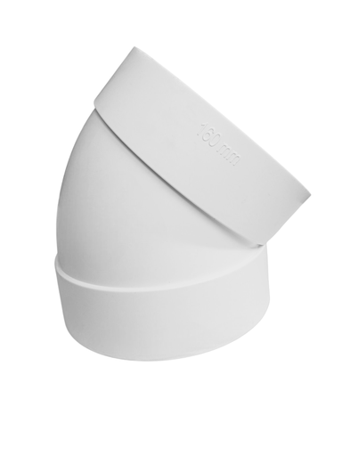 [cs45160] CODO 45 SANITARIO 160MM